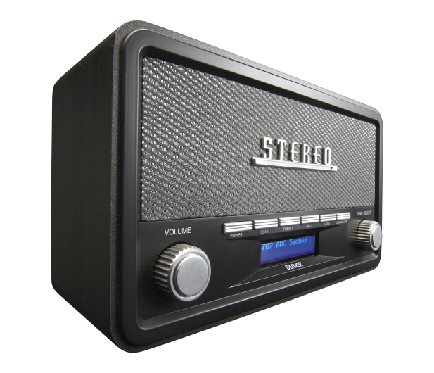 Denver Radio retro DAB+/FM Denver DAB-18 dark grey - 1535075 - zdjęcie 6